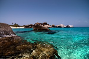 Devil's Bay BVI clear water