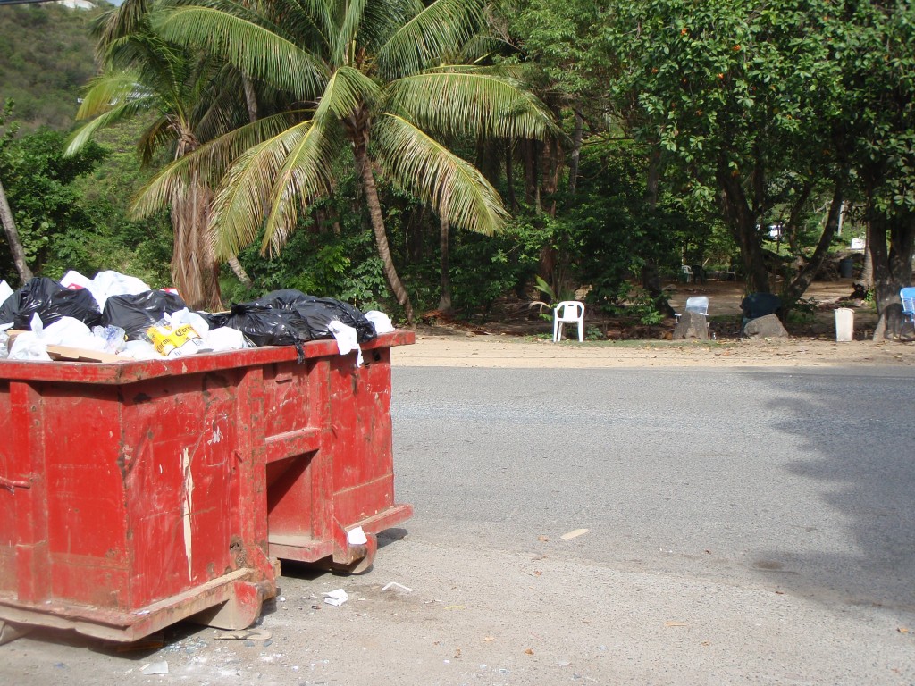 St. John garbage • Traveling Hindsights by Dominic Urbano