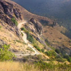 Grade creek road Chelan