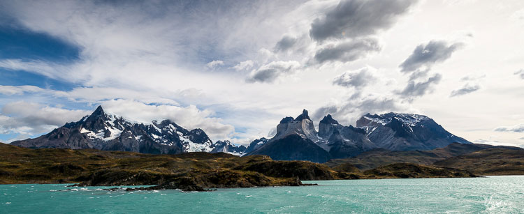 Hiking the W – Taking the Ferry across Lago Pehoe